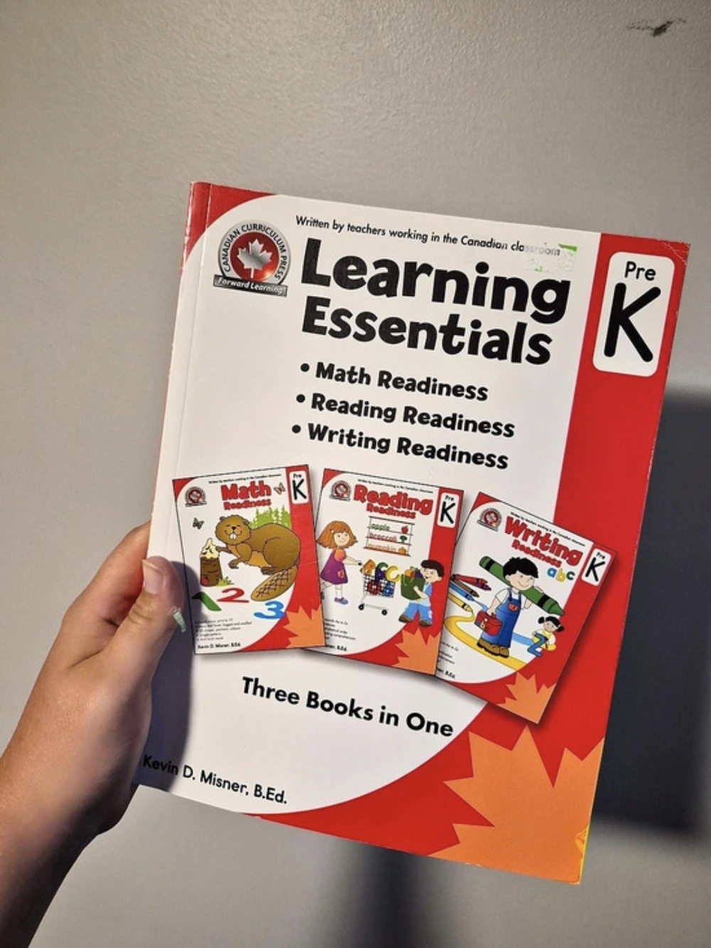 I Can Do It Learning Essentials Pre-K Three Books in One Pre-K Learning Book Set
